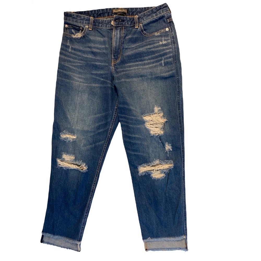 Abercrombie Fitch Signature Collection Cropped Jeans Size 30